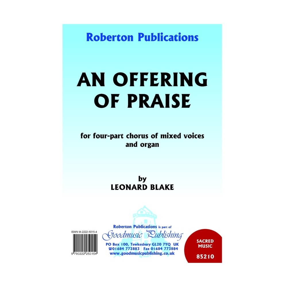 Blake, L - Offering of Praise