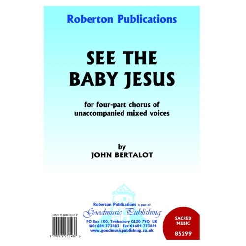 Bertalot - See the Baby Jesus