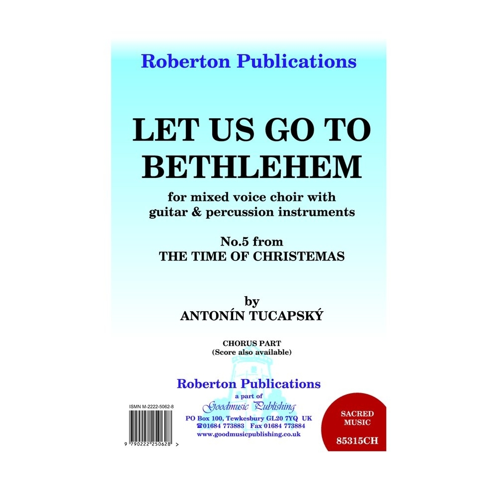 Tucapsky - Let Us Go To Bethlehem (chorus pt)