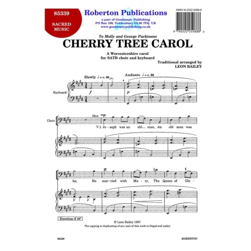 Bailey, L - Cherry Tree Carol