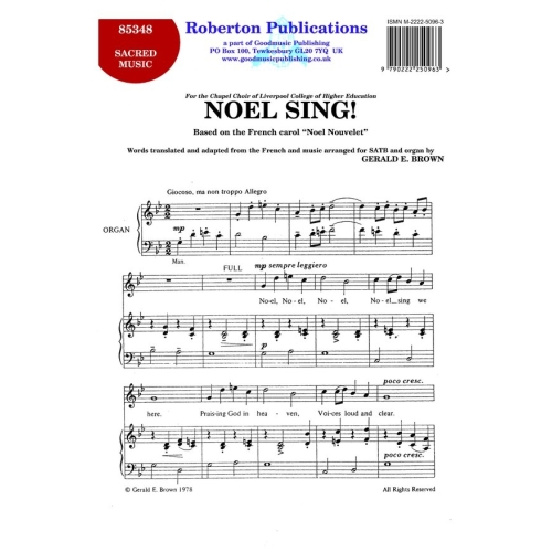 Brown, G - Noel Sing