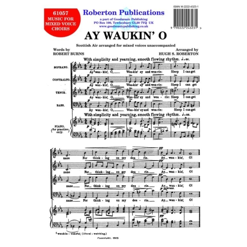 Roberton - Ay Waukin' O