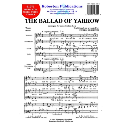 Roberton - Ballad of Yarrow