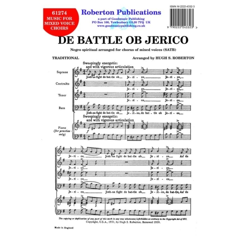 Roberton - De Battle Ob Jerico