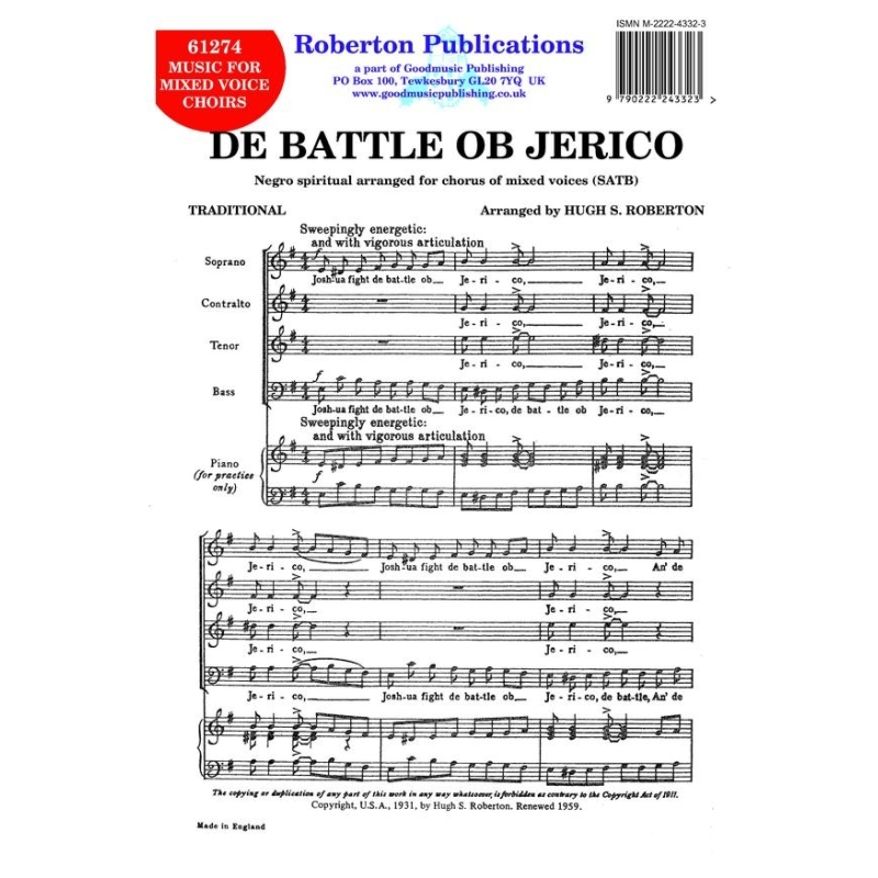 Roberton - De Battle Ob Jerico