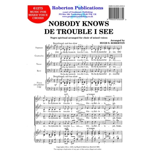 Roberton - Nobody Knows De...