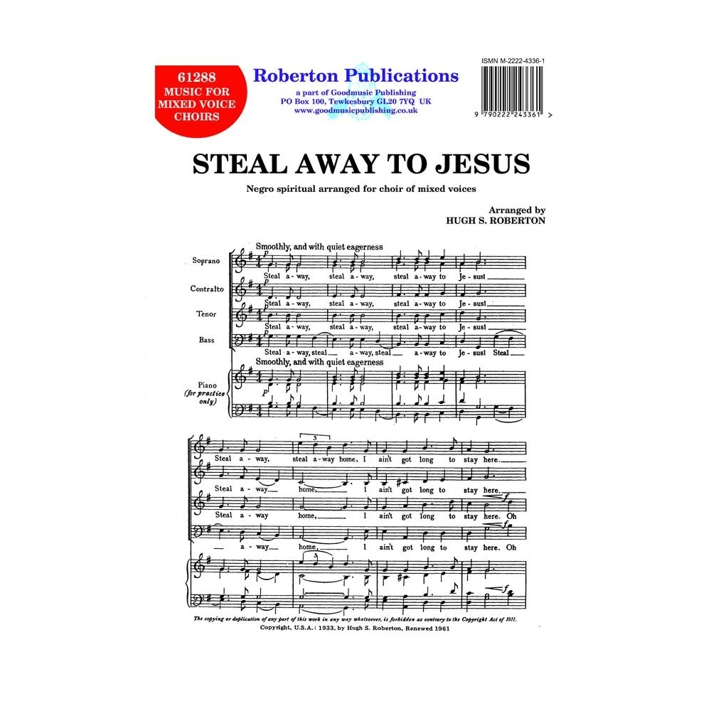 Roberton - Steal Away To Jesus