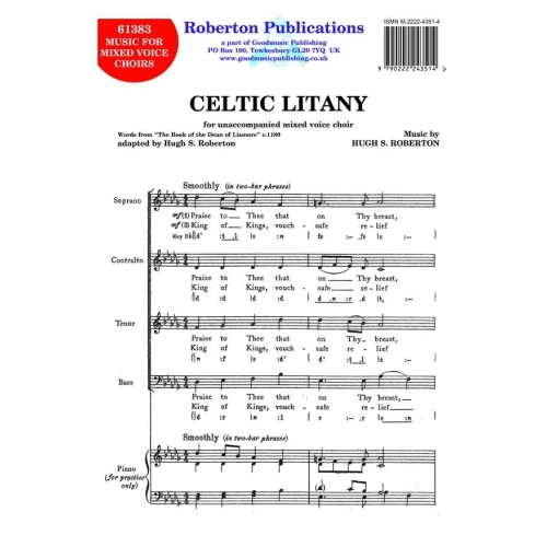 Roberton - Celtic Litany