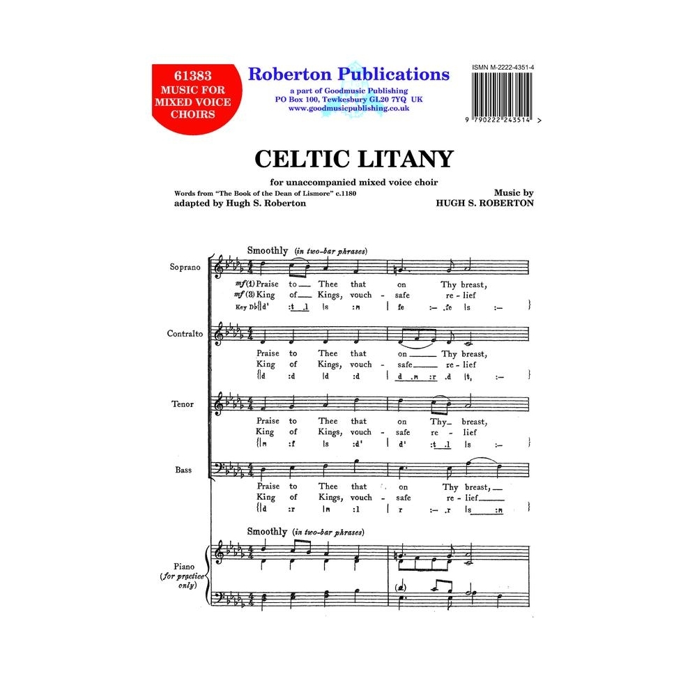 Roberton - Celtic Litany