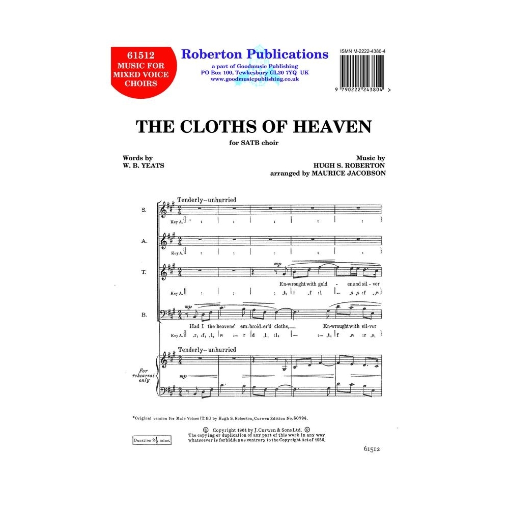Roberton - Cloths of Heaven