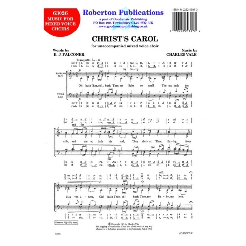 Vale - Christ's Carol