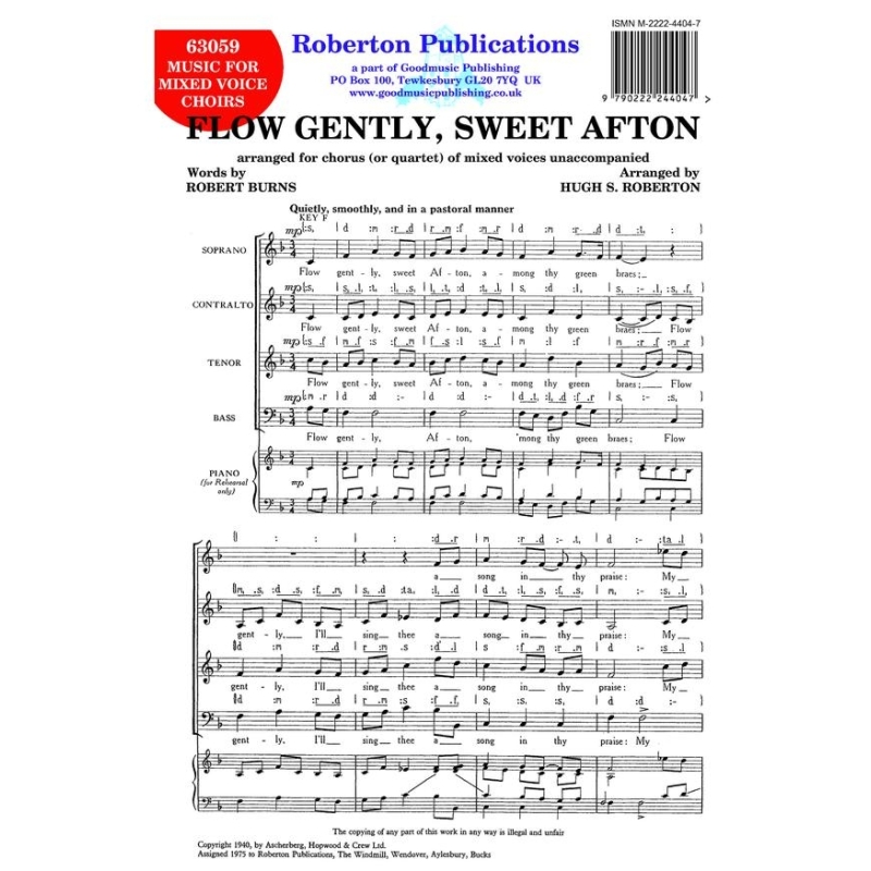 Roberton - Flow Gently Sweet Afton