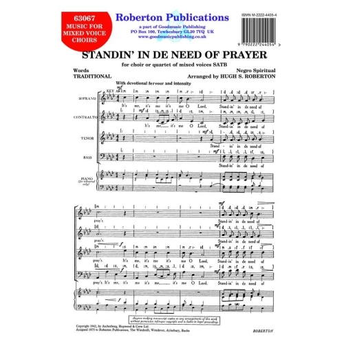 Roberton - Standin' in De...