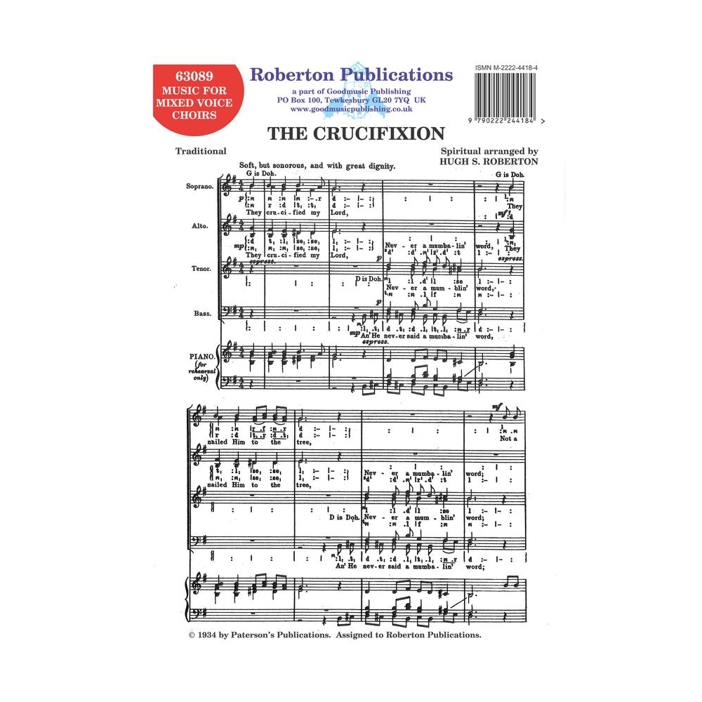 Roberton - Crucifixion
