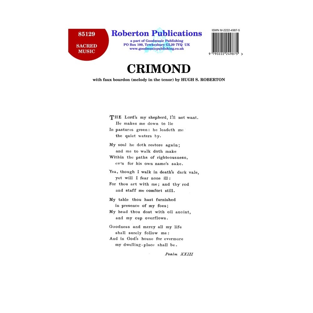 Roberton - Crimond