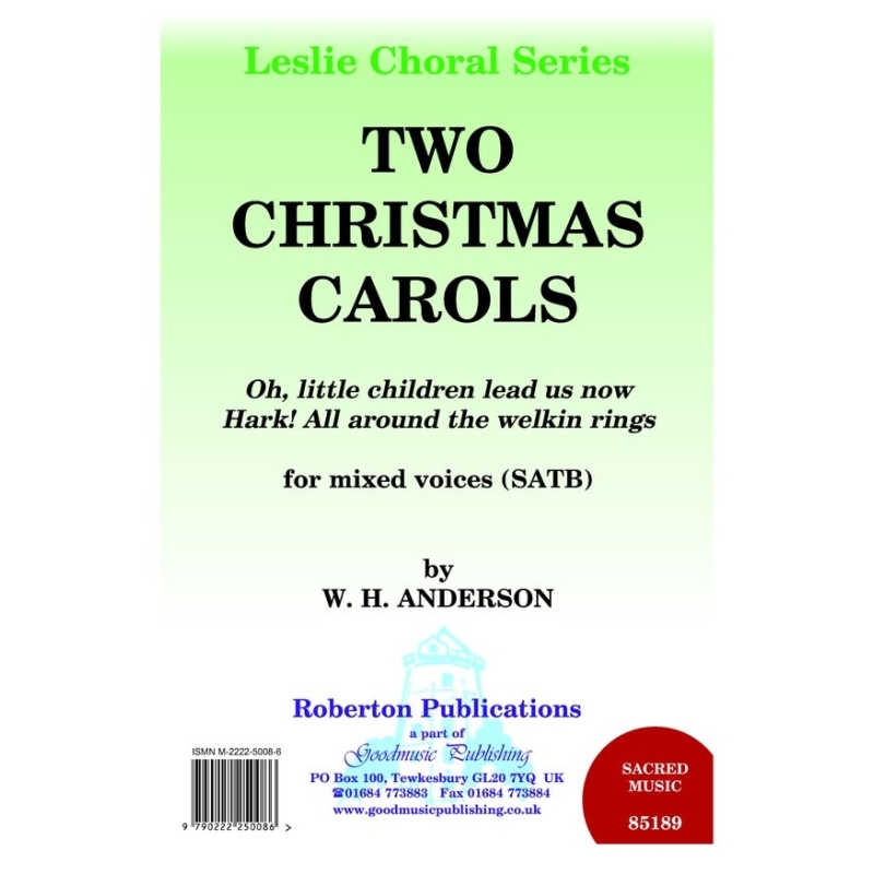 Anderson - Two Christmas Carols