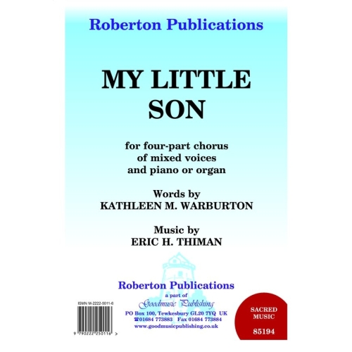 Thiman - My Little Son