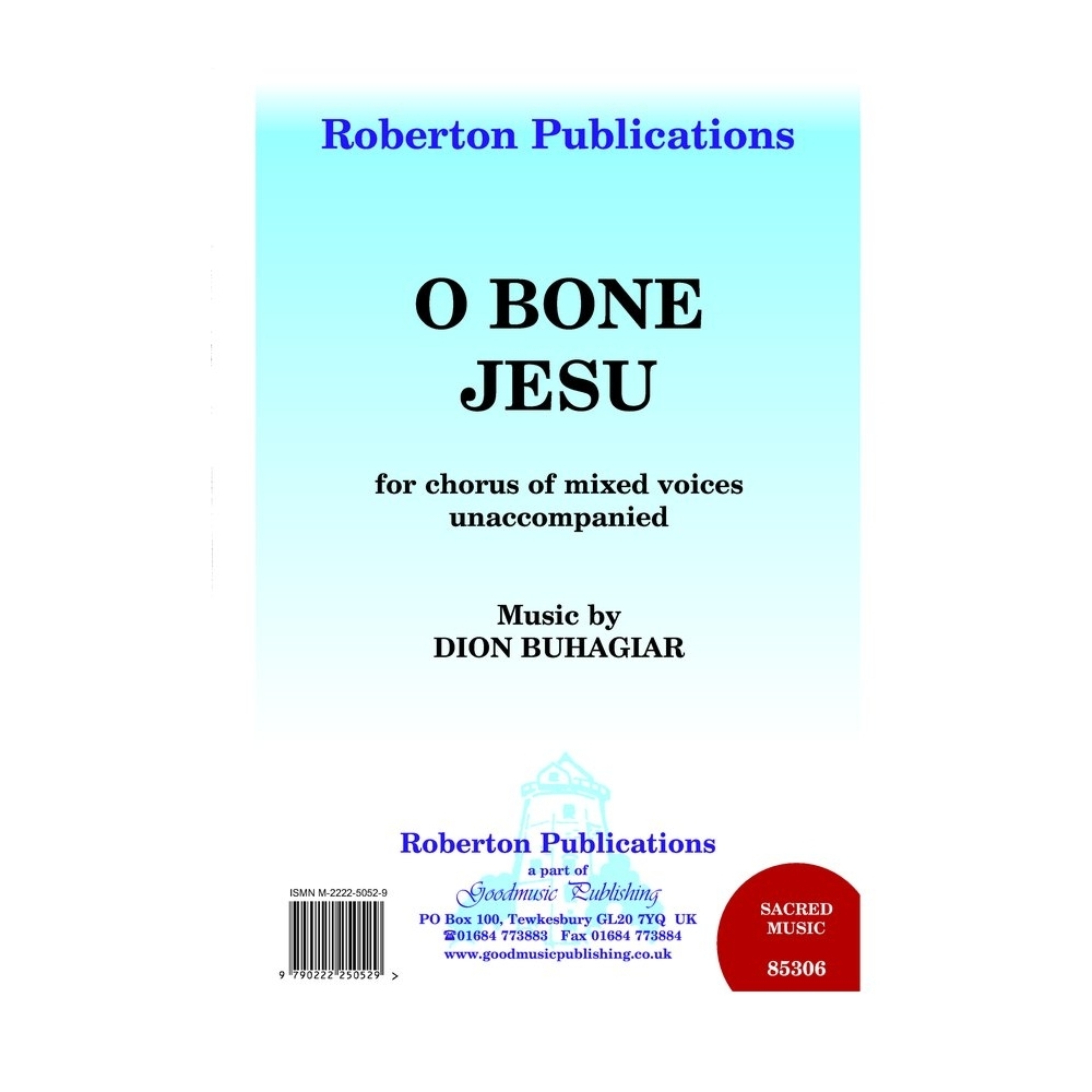 Buhagiar - O Bone Jesu