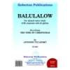 Tucapsky - Balulalow (+sop solo/gtr)