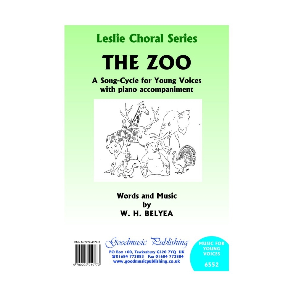Belyea - Zoo - Song Cycle for Young Voices