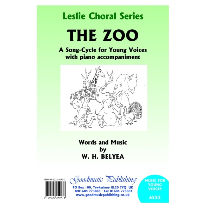 Belyea - Zoo - Song Cycle for Young Voices