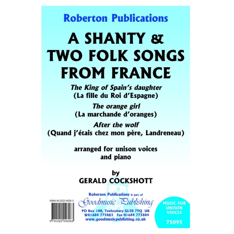 Cockshott - Shanty / Two Folk Songs from France