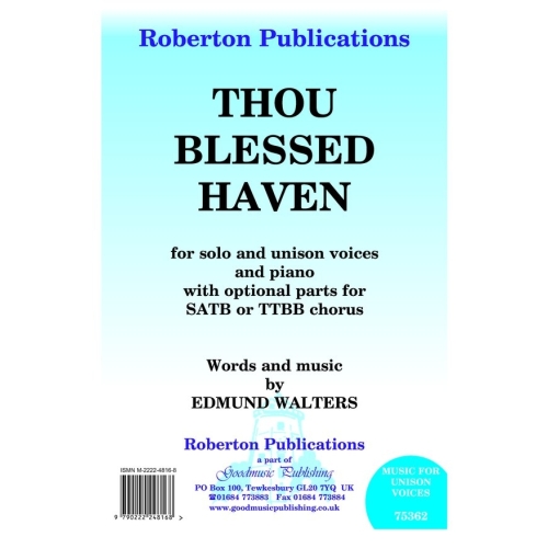 Walters, E - Thou Blessed...