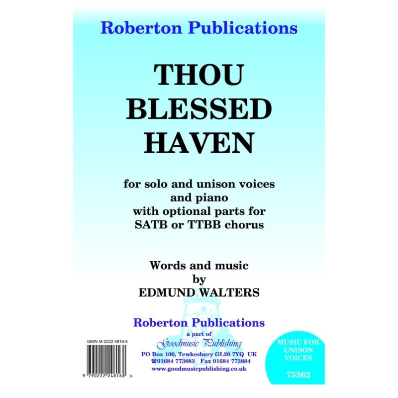 Walters, E - Thou Blessed Haven