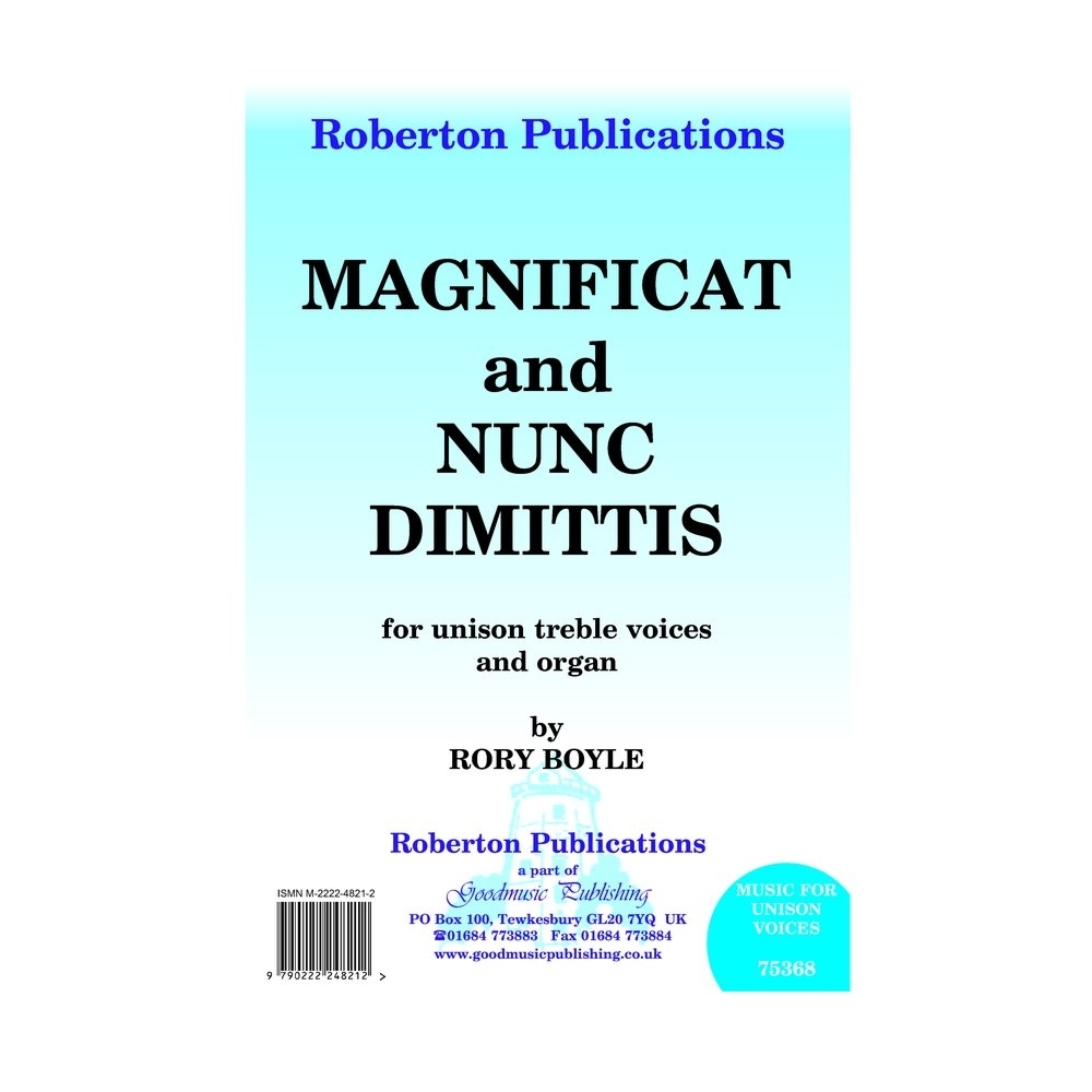 Boyle - Magnificat and Nunc Dimittis