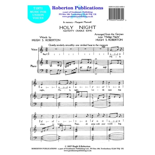 Roberton - Holy Night