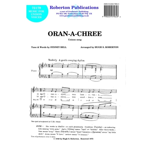 Roberton - Oran-a-chree