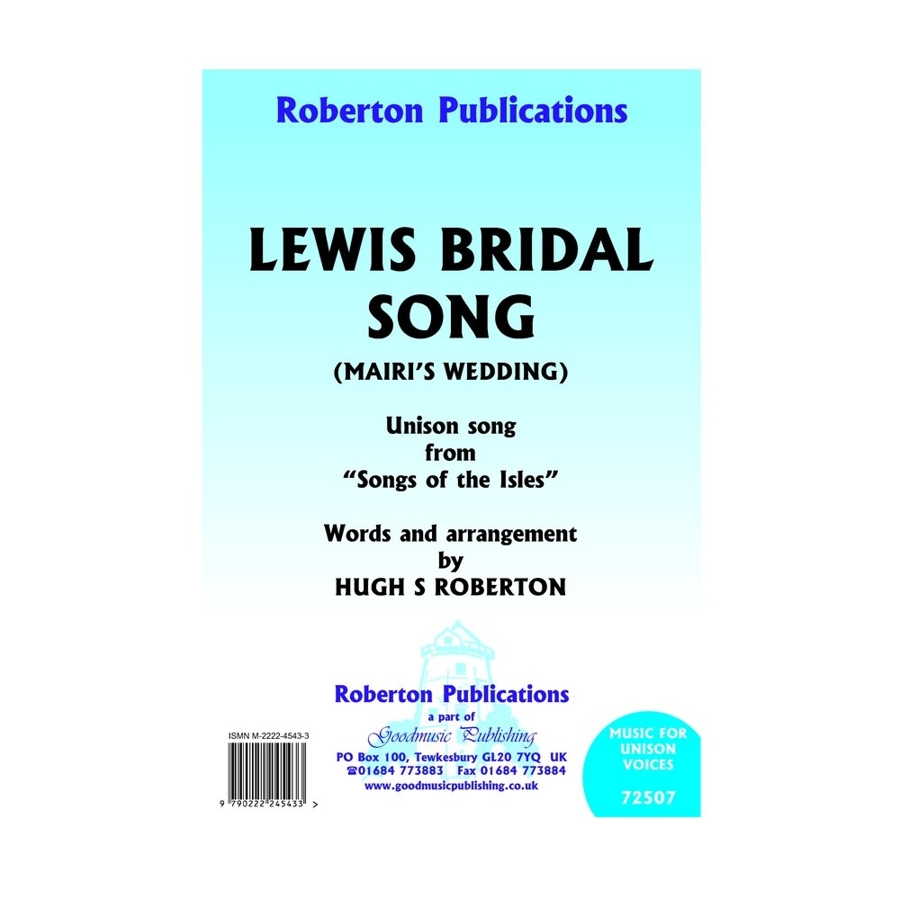 Roberton - Lewis Bridal Song (Mairi's Wedding)