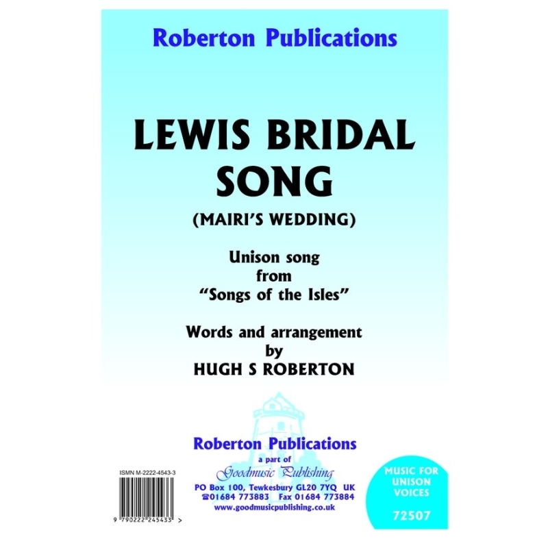 Roberton - Lewis Bridal Song (Mairi's Wedding)