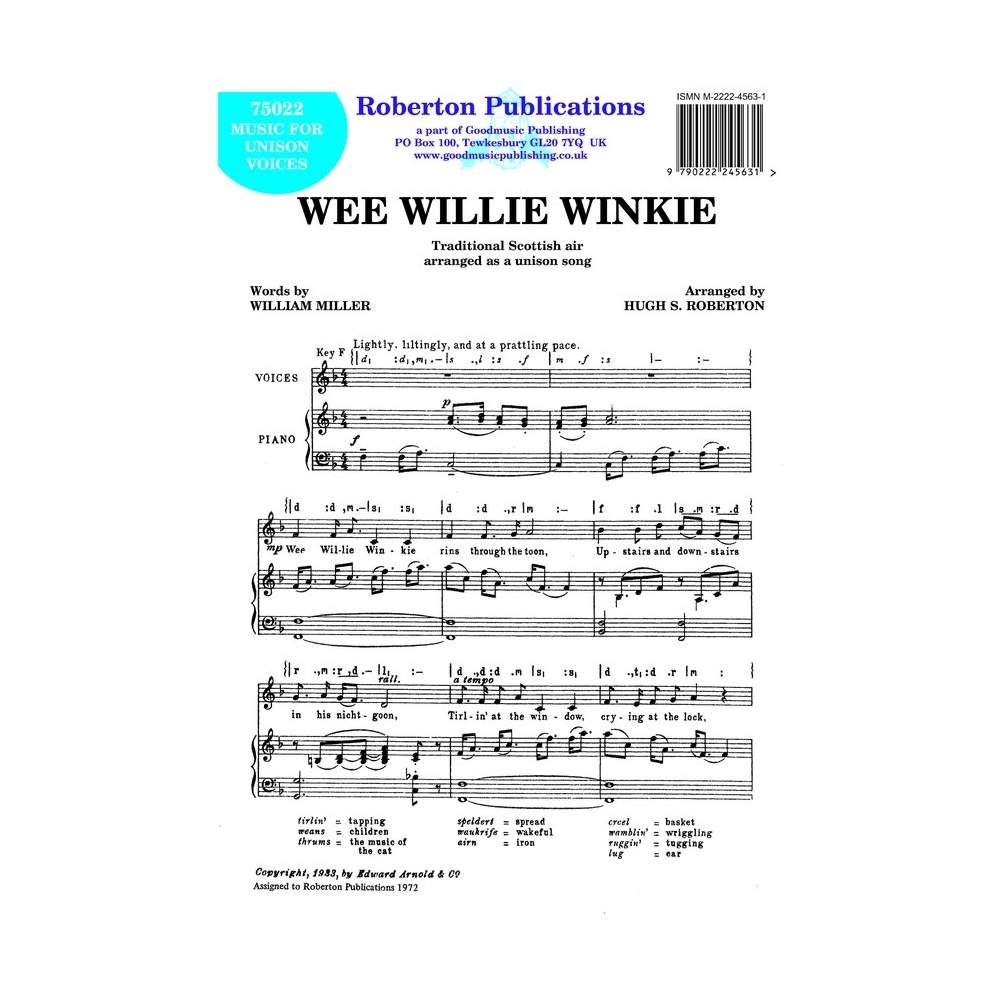 Roberton - Wee Willie Winkie