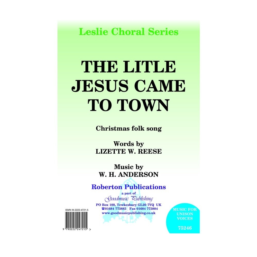 Anderson - Little Jesus Came To Town