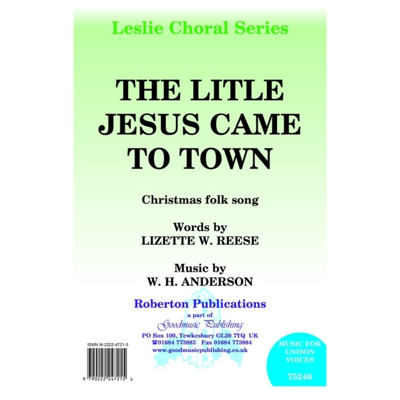 Anderson - Little Jesus Came To Town