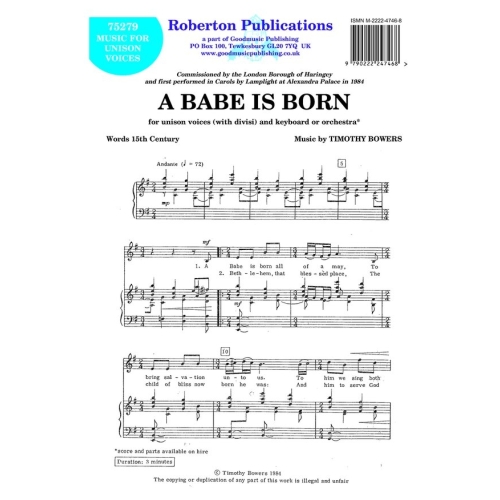 Bowers - Babe Is Born