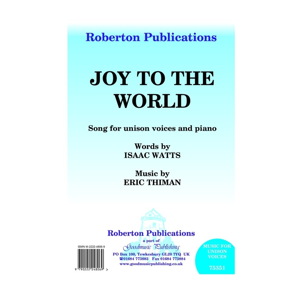Thiman - Joy To the World