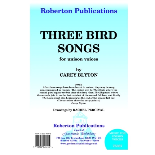 Blyton - Three Bird Songs