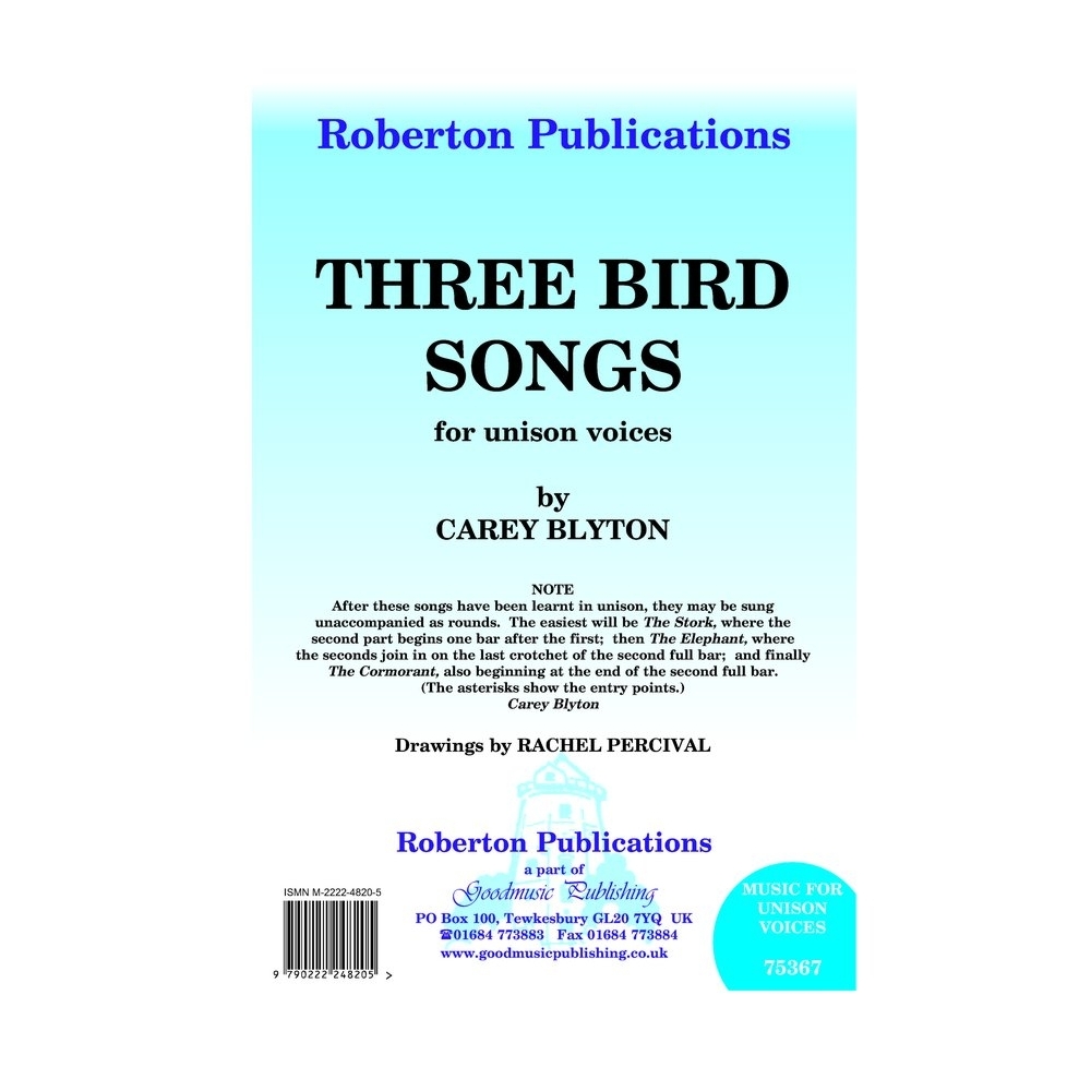 Blyton - Three Bird Songs