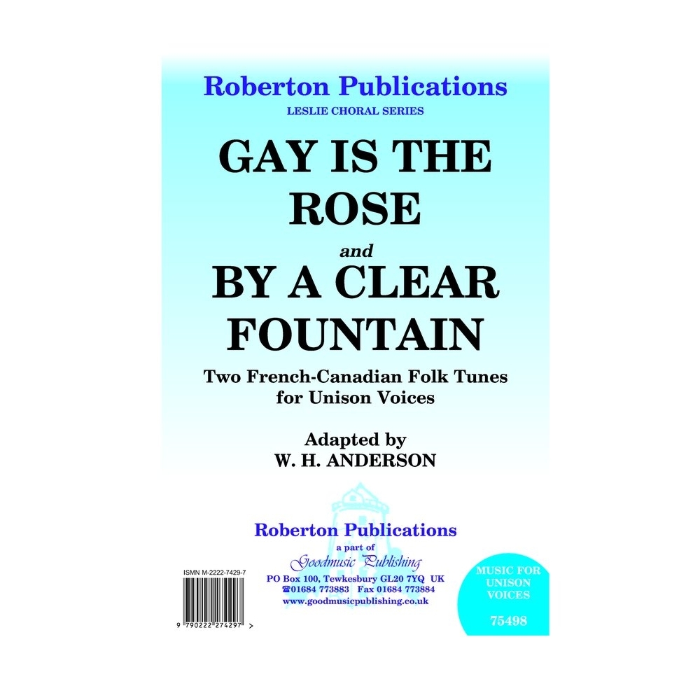 Anderson - Gay Is the Rose+By a Clear Fountain