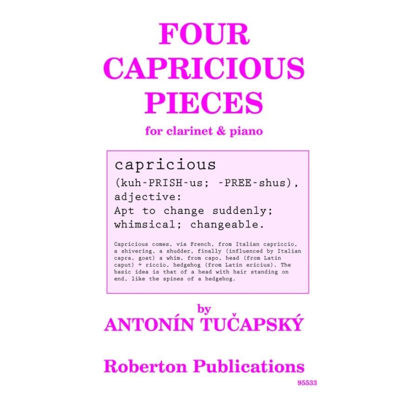 Tucapsky - Four Capricious Pieces