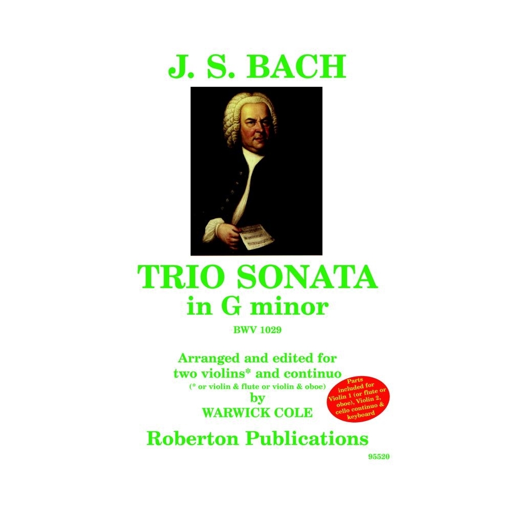 Bach, J.S - Trio Sonata in Gm Bwv 1029 (Cole)