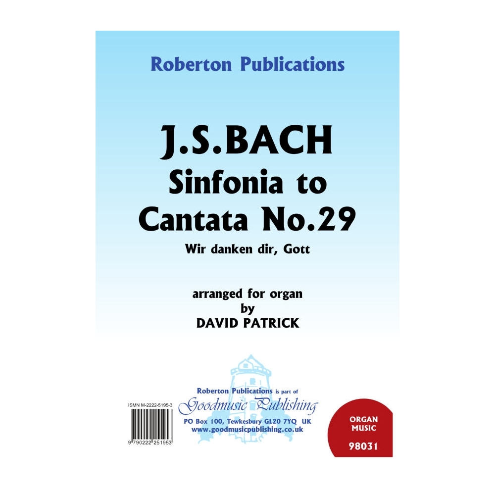 Bach, J.S - Sinfonia To Cantata No.29