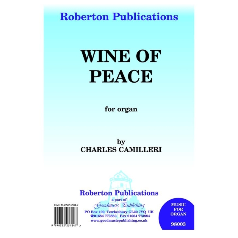 Camilleri - Wine of Peace