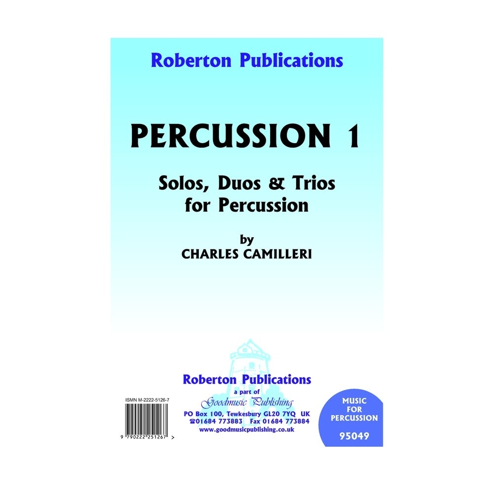 Camilleri - Percussion 1 - Solos Duos Trios