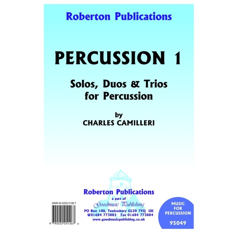 Camilleri - Percussion 1 - Solos Duos Trios