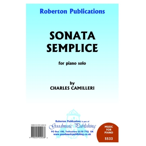 Camilleri - Sonatina Semplice