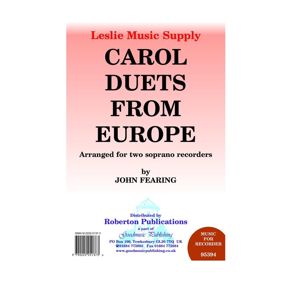 Fearing - Carol Duets from Europe