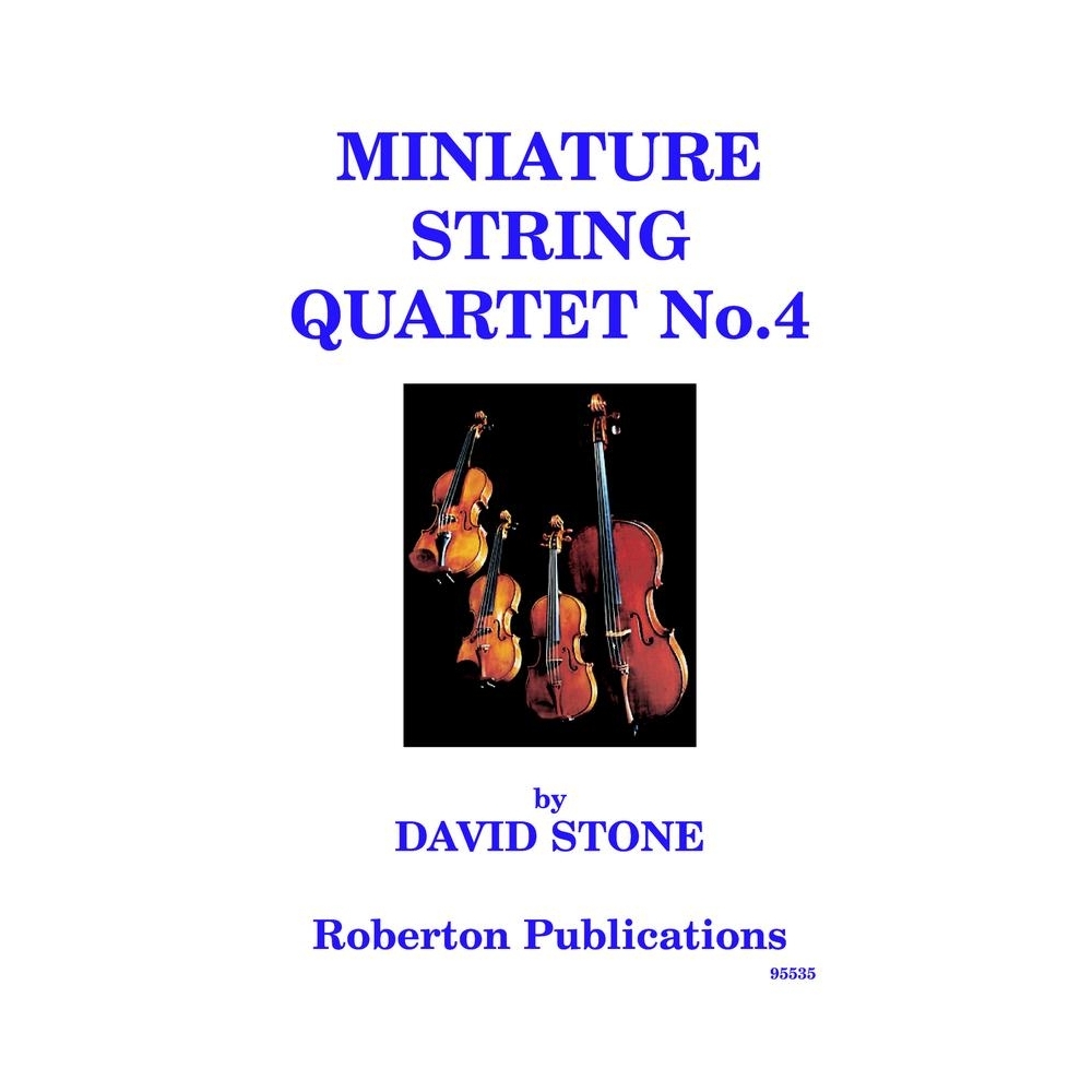 Stone - Miniature String Quartet 4 sc+pts